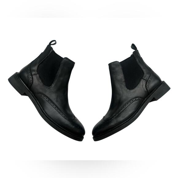 Jeffrey Campbell Edmone Leather Chelsea boots black 7.5 - Picture 6 of 13